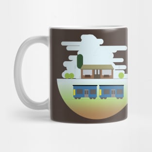 Train station Mug